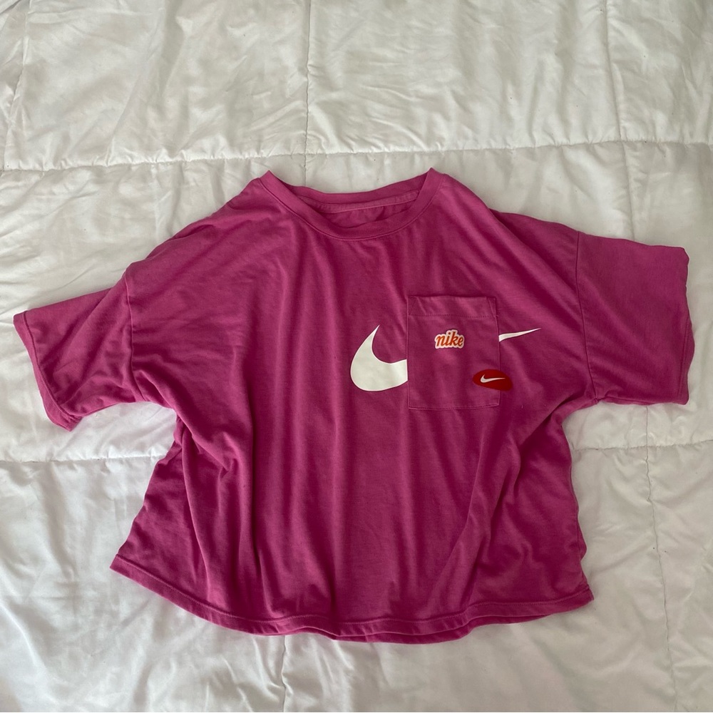NIKE PINKISH PURPLE LOOSE TEE